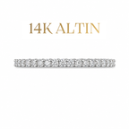 14 Karat Gold Memory Ring