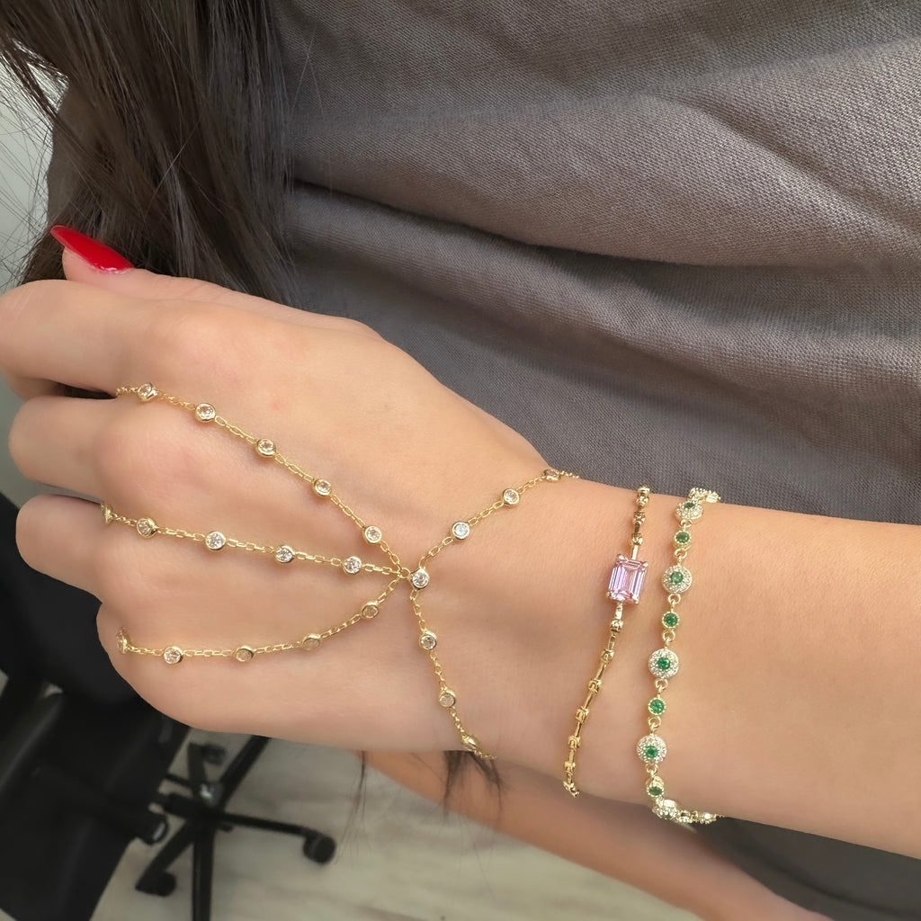 Baget Taşlı Design Bileklik