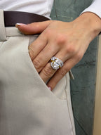 Half Moon Stacking Yüzük