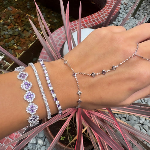 Chole Purple Stone Armlet
