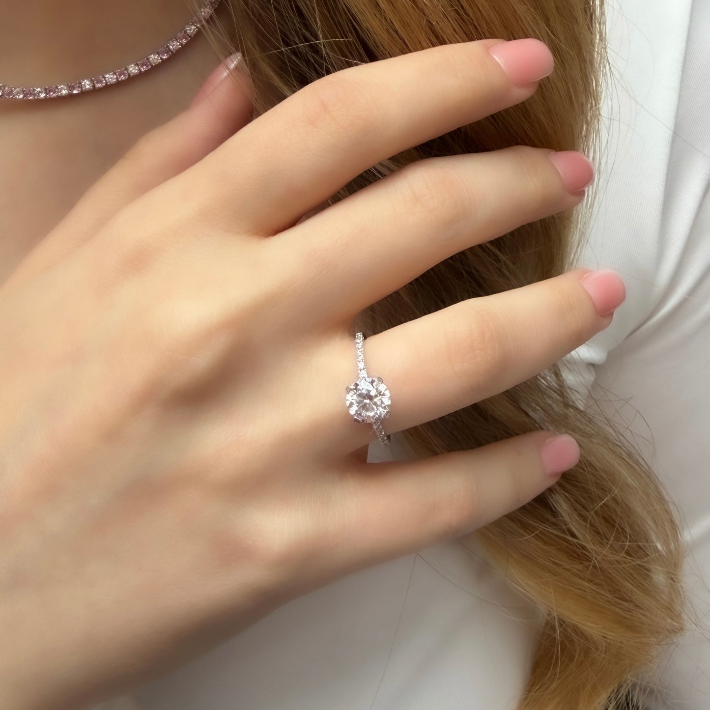 Bir Karat Tasarım Tektaş Yüzük