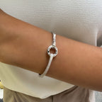 Round Model Taşlı Design Kelepçe