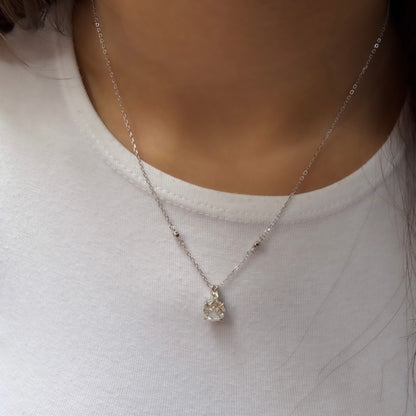 G-Color Tasarım Tektaş Kolye