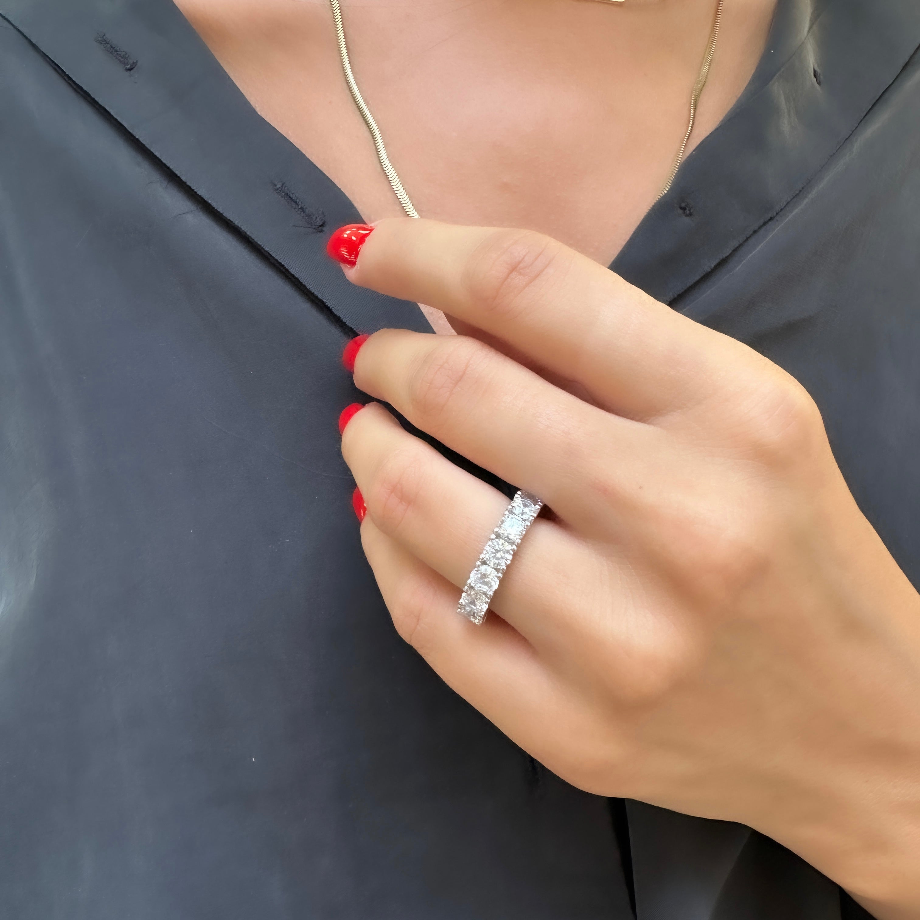 Büyük Taşlı Tamtur Yüzük