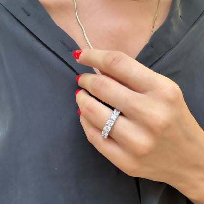Big Stone Eternity Ring