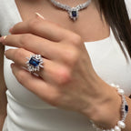 İncili Emerald Gece Seti