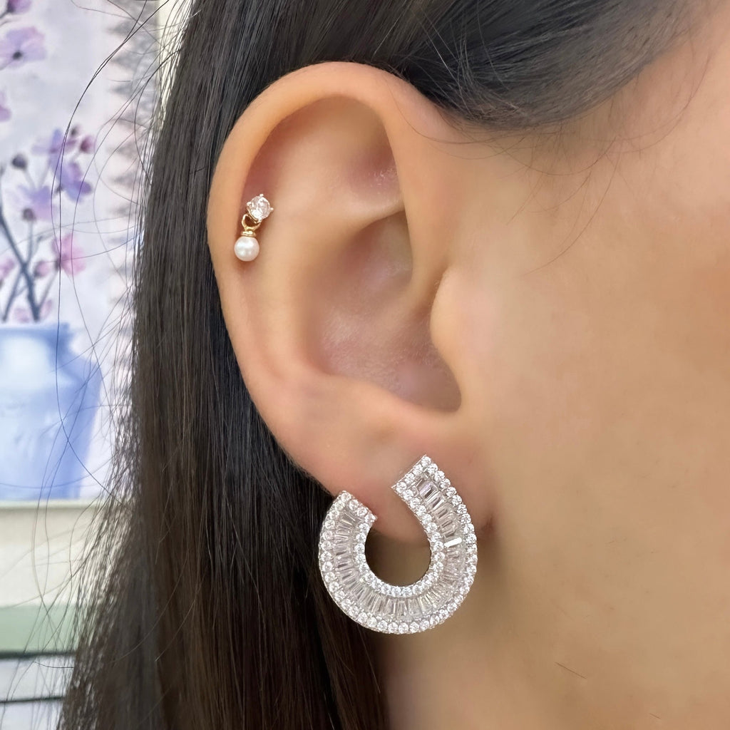 Baget Tasarım Küpe