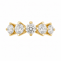 Three Carat Five Stone Ring