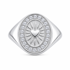 Becca Vintage Heart Ring