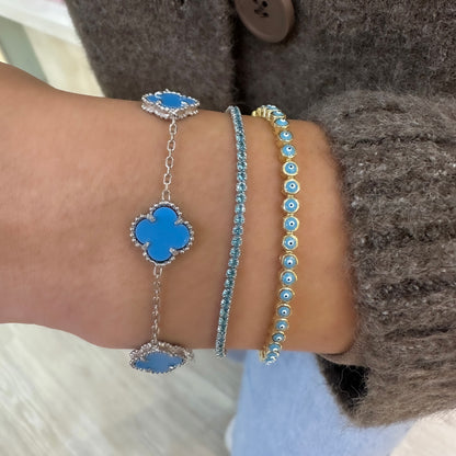 Blue Waterway Bracelet