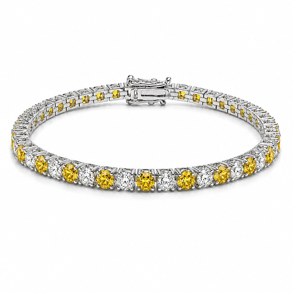 Three Mm Yellow Stone Aqueduct Bracelet