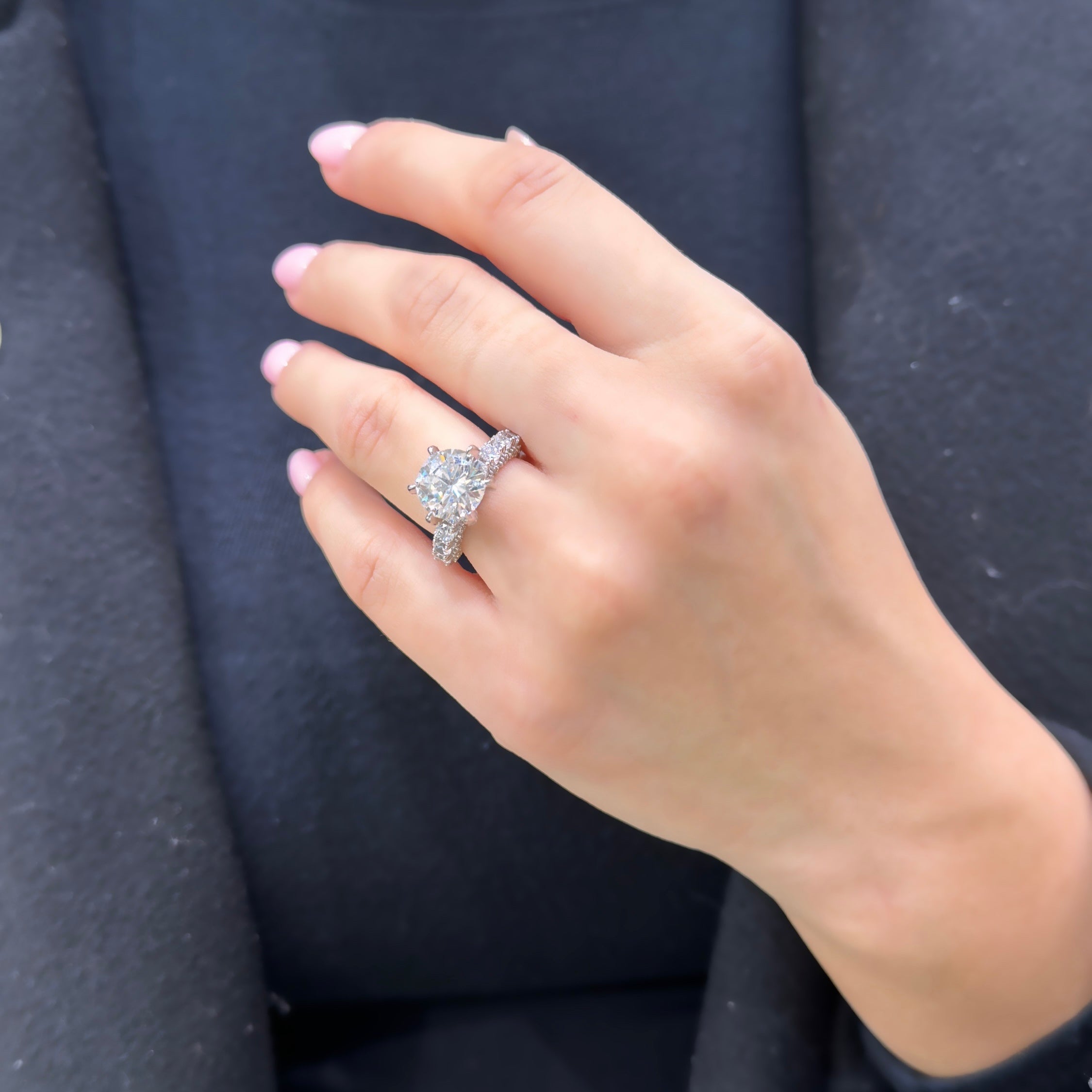 G-Color Tasarım Tektaş Yüzük