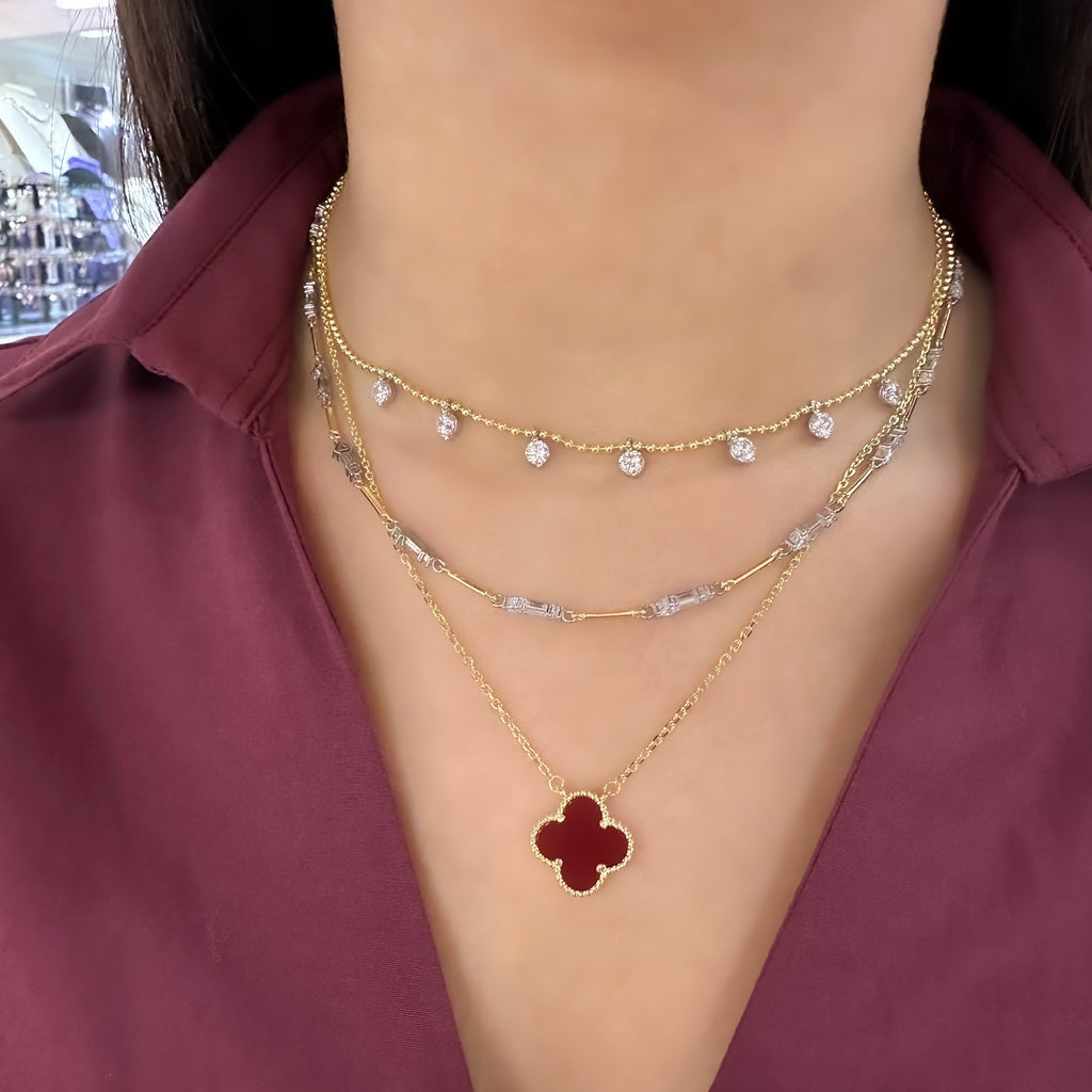 Top Chain Stone Necklace