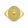 Becca Vintage Heart Ring