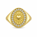 Becca Vintage Heart Ring
