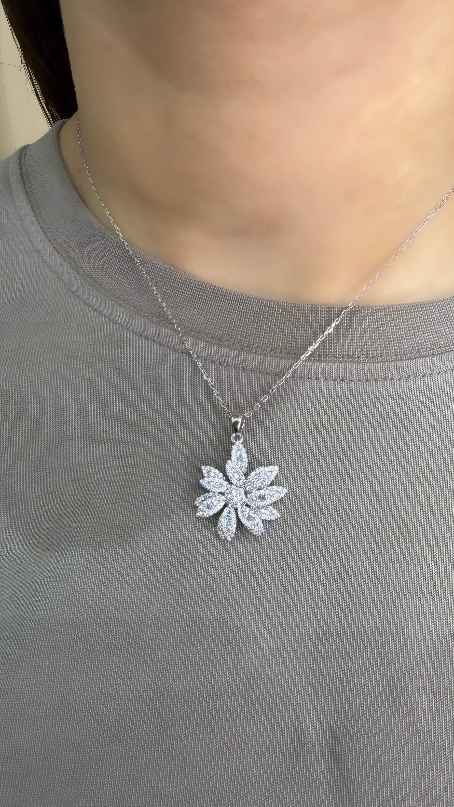 Baget Taşlı Çiçek Set