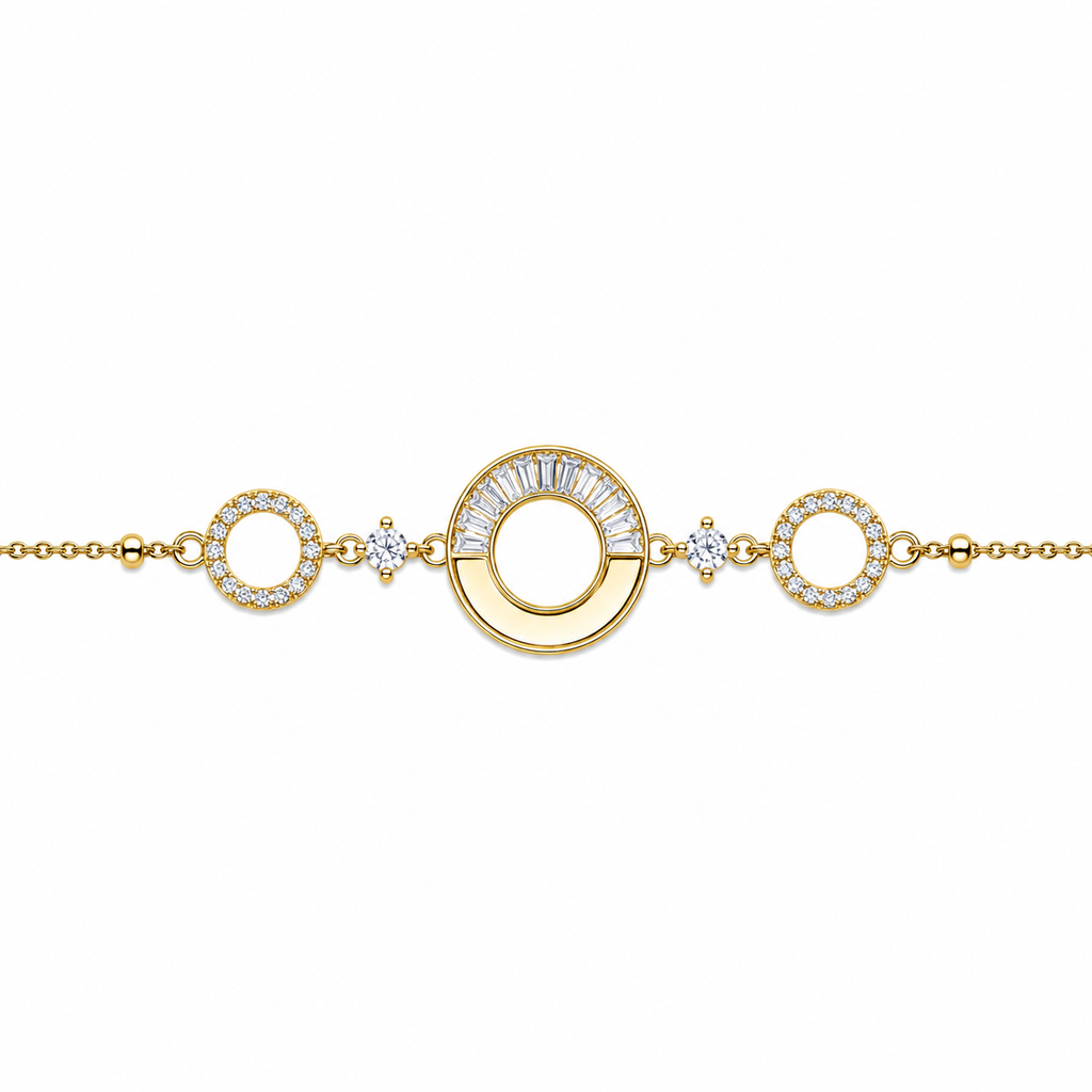 Mother-of-Pearl Round Bracelet