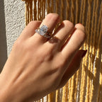 14K D-Color İnce Tamtur Yüzük