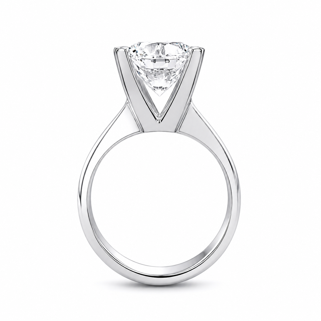 Four Carat Solitaire Ring