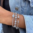 Baget Taşlı Suyolu Bileklik