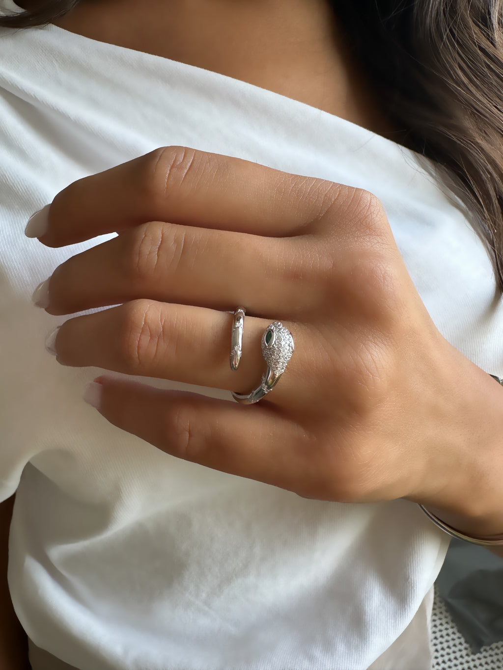 Serpent Eyes Yüzük