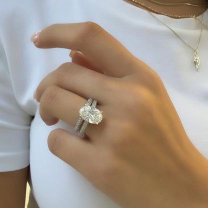 Double Row Tambour Ring