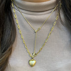 Herz-Buchstaben-Halskette