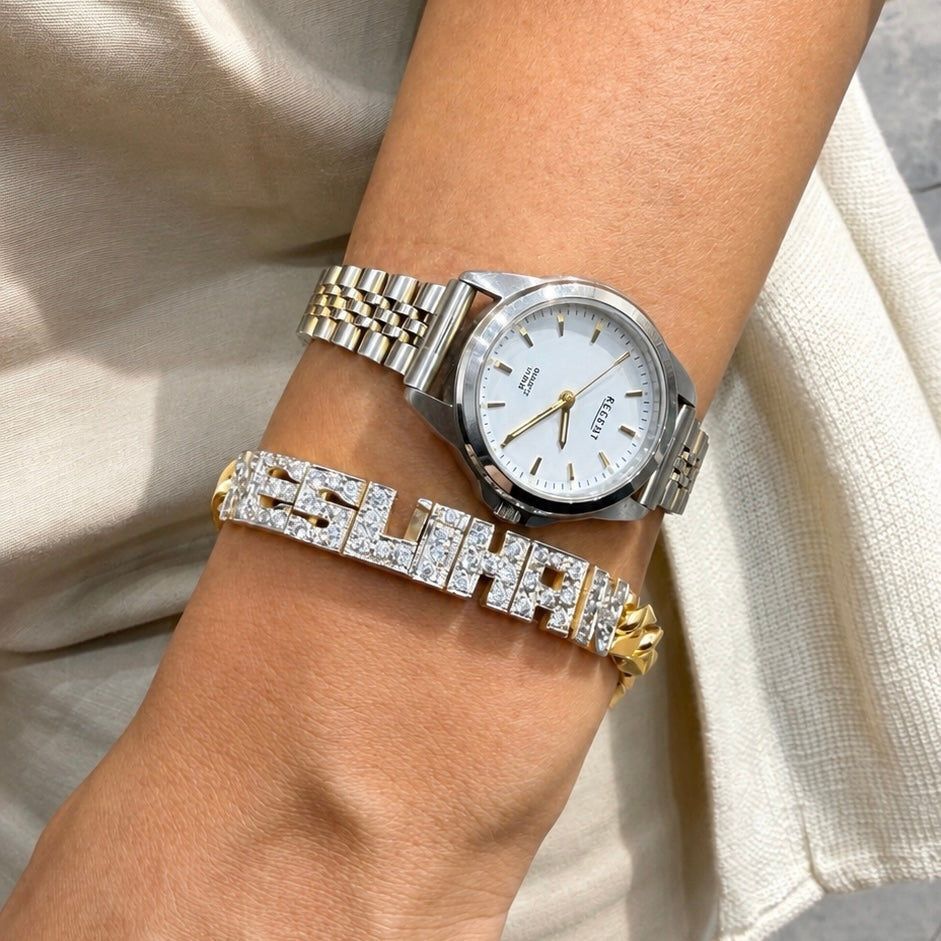 Personalized Gemstone Gourmet Bracelet