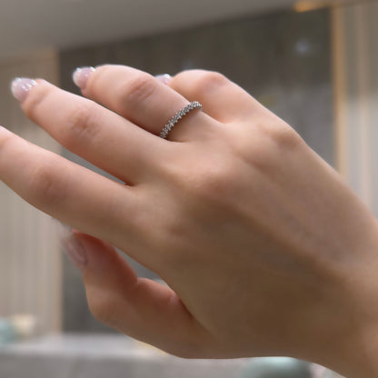 Small Stone Prong Tamtur Ring