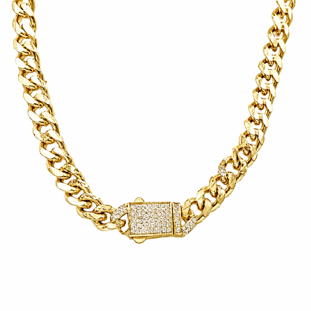Stone-Embellished Gourmet Necklace