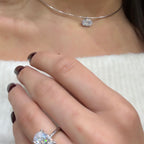 Tasarım Oval Kesim Choker Kolye