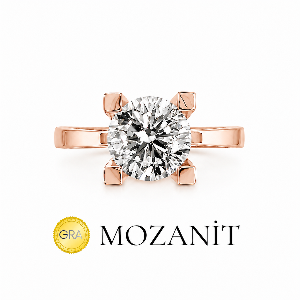 1.20 Carat Moissanite Solitaire Ring