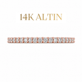 14K İnce Tamtur Yüzük