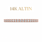 14 Karat Gold Memory Ring