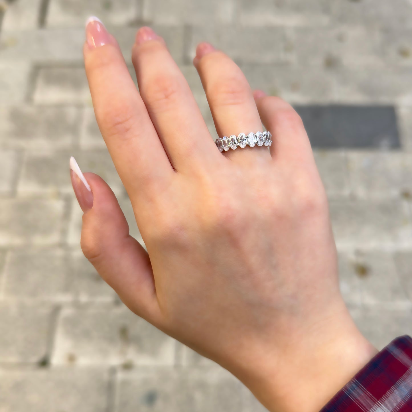 D-Color Oval Tamtur Yüzük