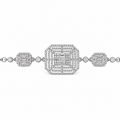Großes Baguette-Armband