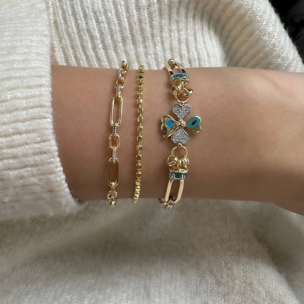Ovales Lupa-Armband