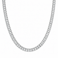 14K Oval Suyolu Kolye