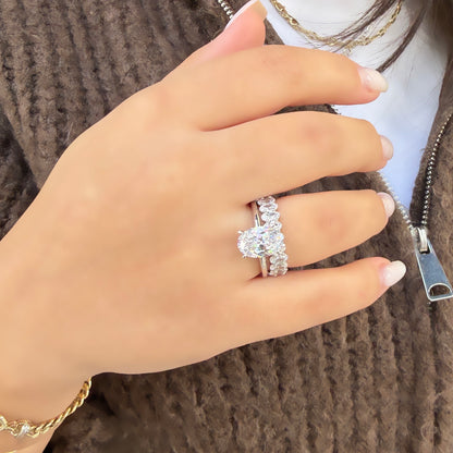 D-Color Oval Tamtur Yüzük