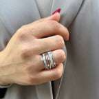 Çapraz Geçişli Baget Yüzük