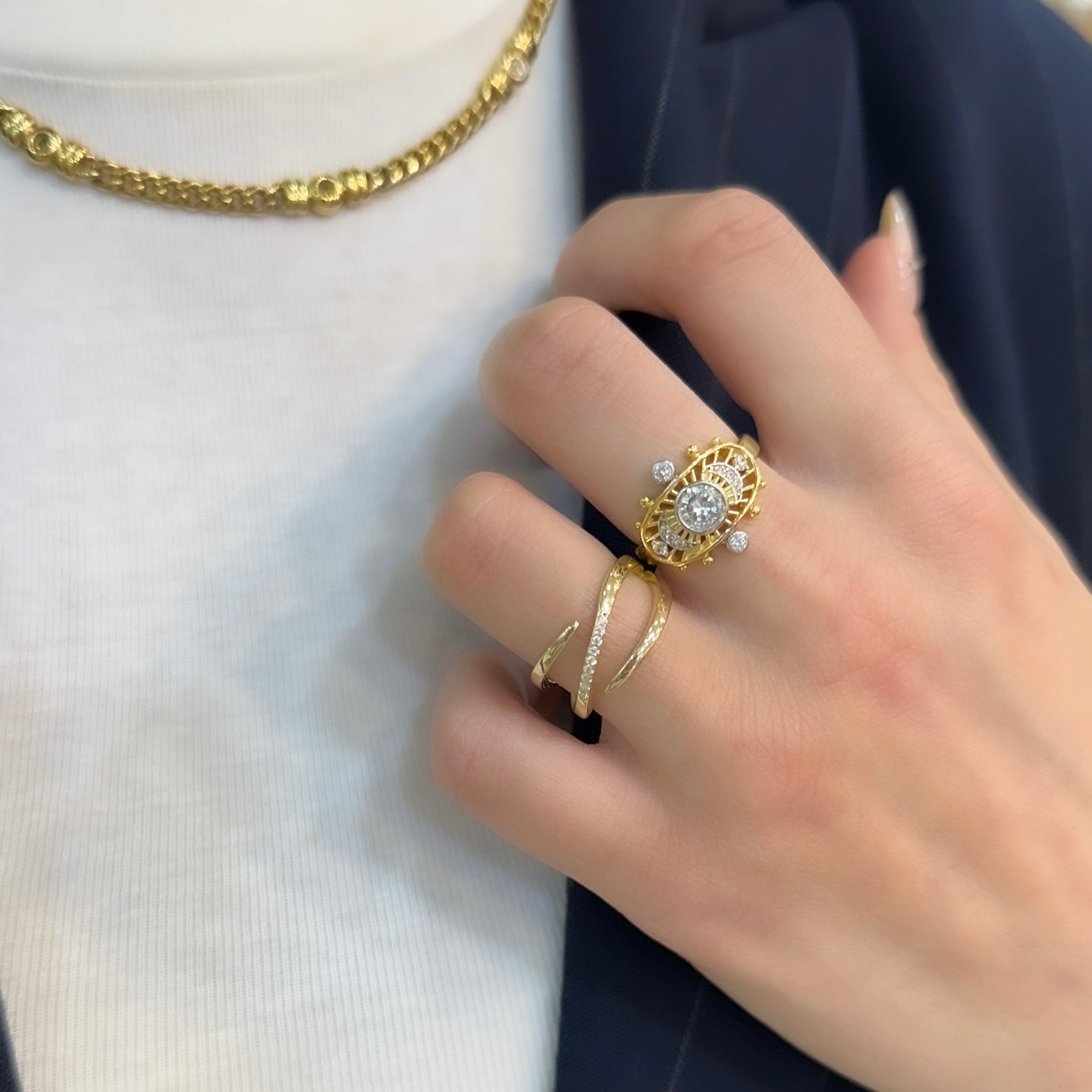 Vintage Design Yüzük