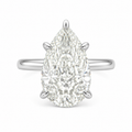 Ring mit Steinen in Birnenform, G-Farbe