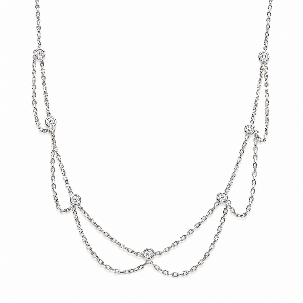 Taşlı Zincir Model Choker