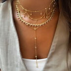 Salkım Taşlı Zincir Model Choker