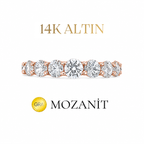 14K D-Color Eternity-Ring