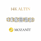 14K D-Color Eternity-Ring