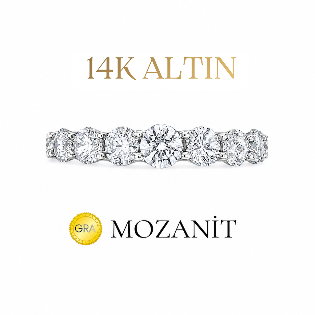 14K D-Color Eternity-Ring