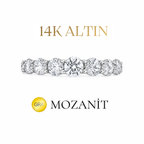 14K D-Color Eternity-Ring