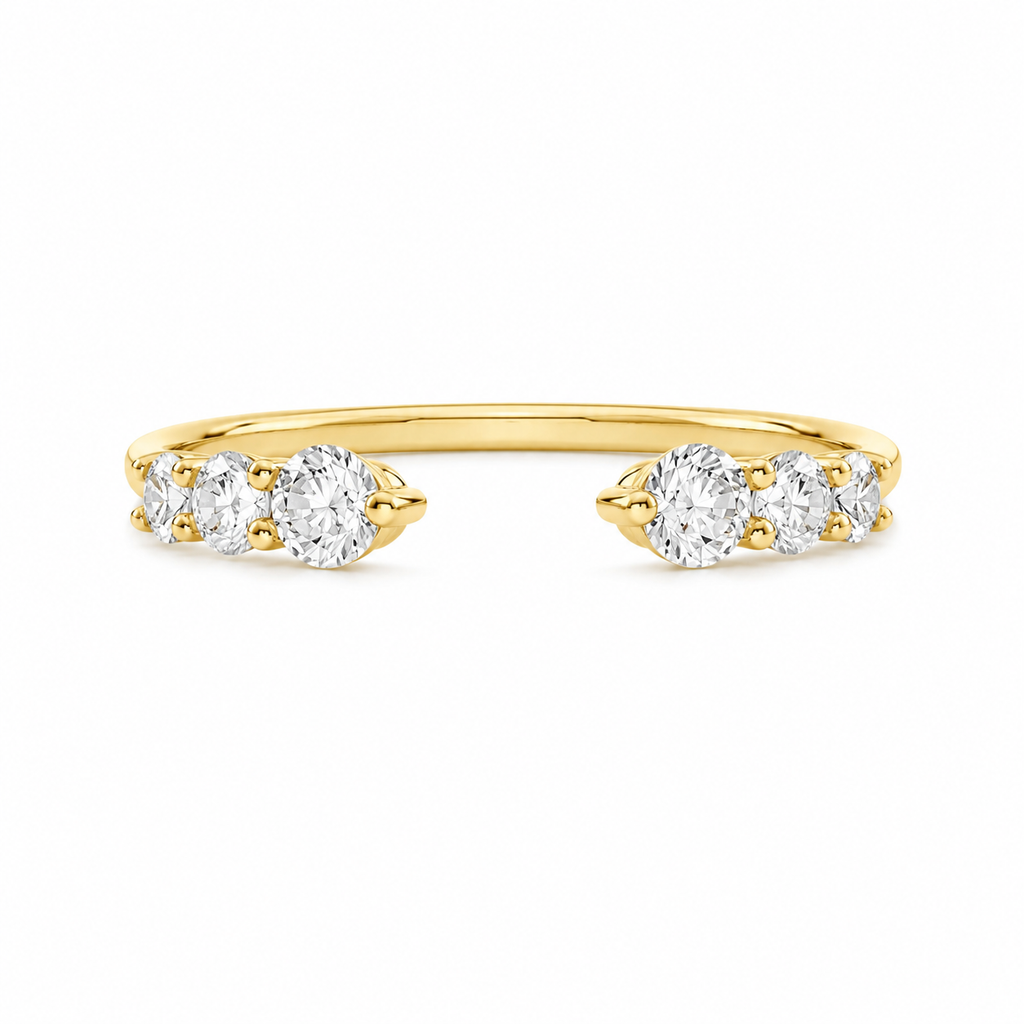Offener Ring, halber Umfang, Stacking-Ring