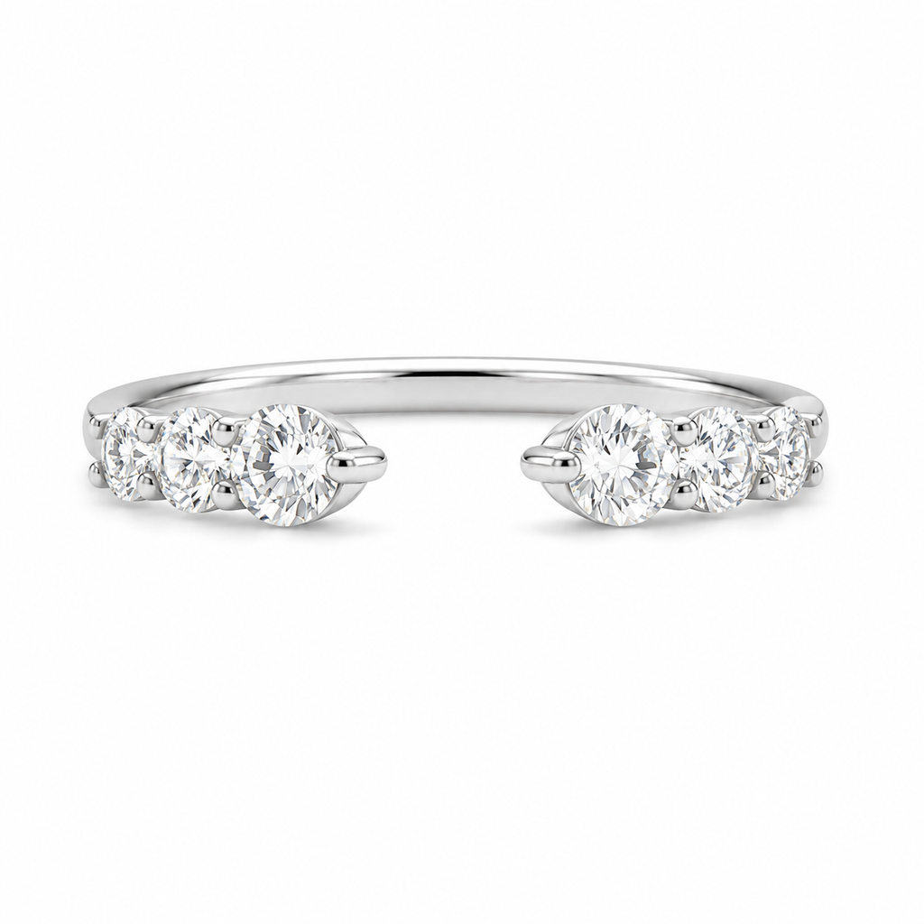 Offener Ring, halber Umfang, Stacking-Ring